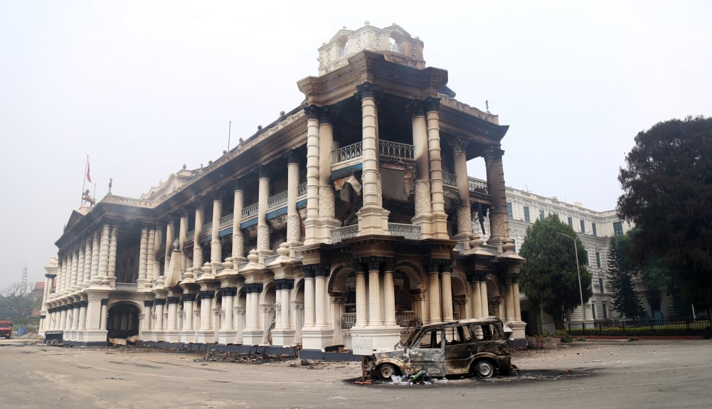 Protest image 2 — Singadurbar after protest 